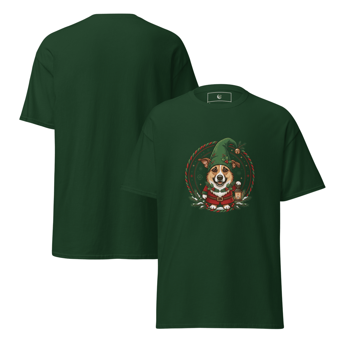 Luna as a Christmas Gnome Unisex Tee - Adventures With Luna