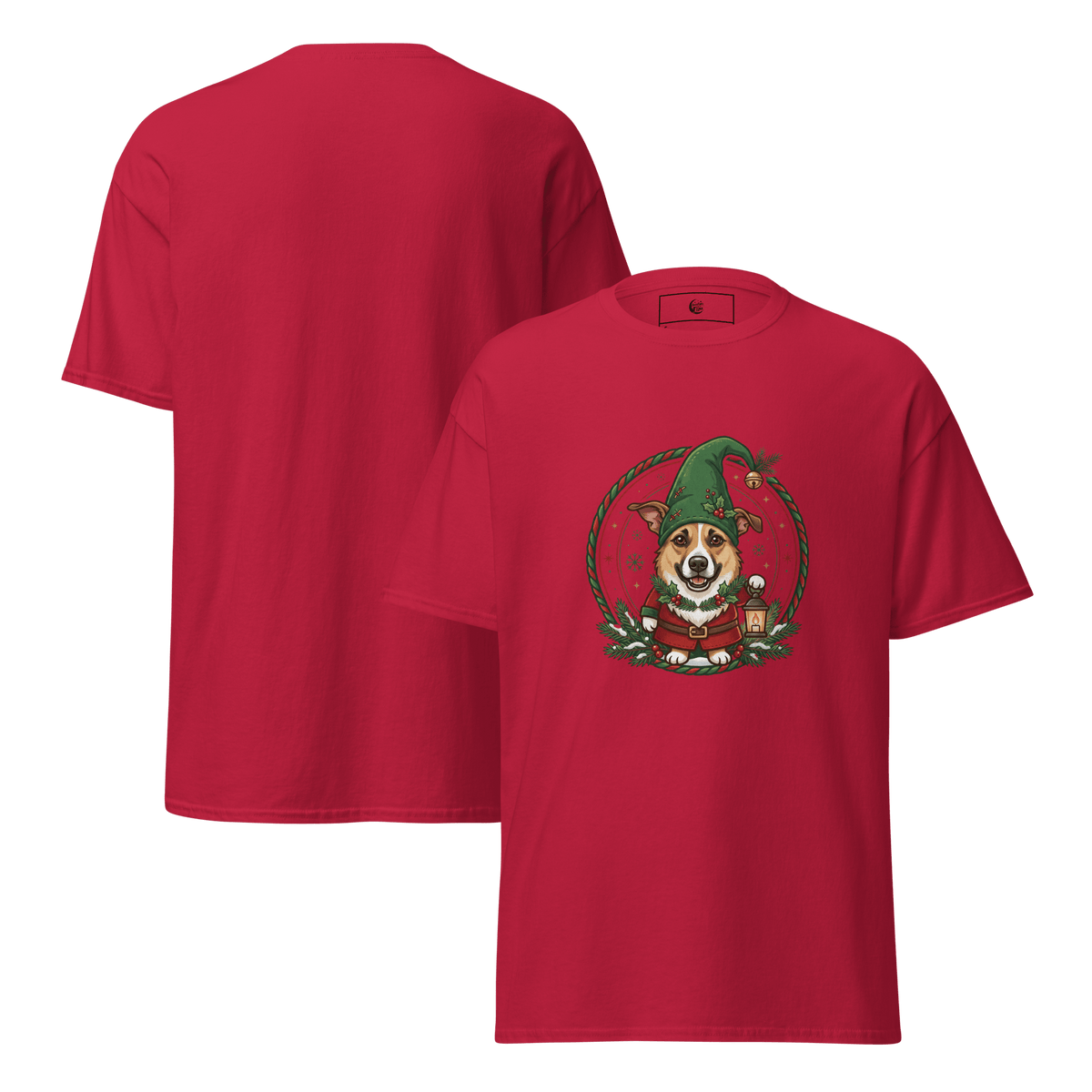 Luna as a Christmas Gnome Unisex Tee - Adventures With Luna