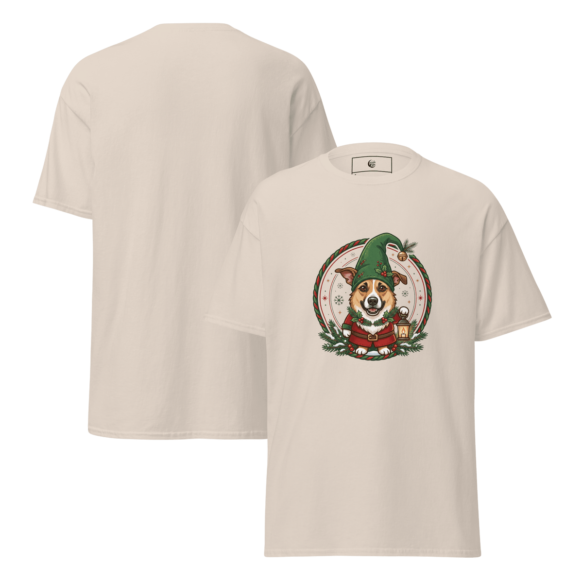 Luna as a Christmas Gnome Unisex Tee - Adventures With Luna