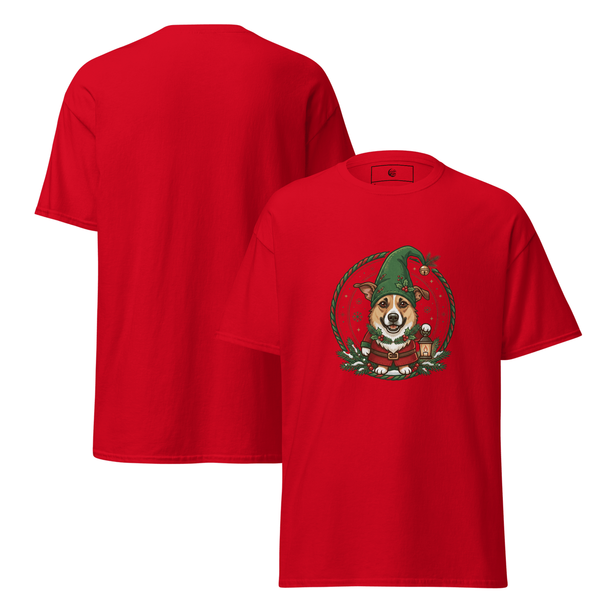 Luna as a Christmas Gnome Unisex Tee - Adventures With Luna