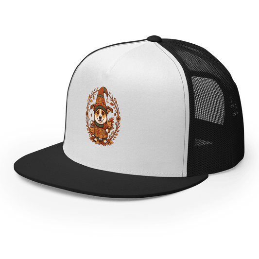 Luna Fall Gnome Trucker Cap - Adventures With Luna