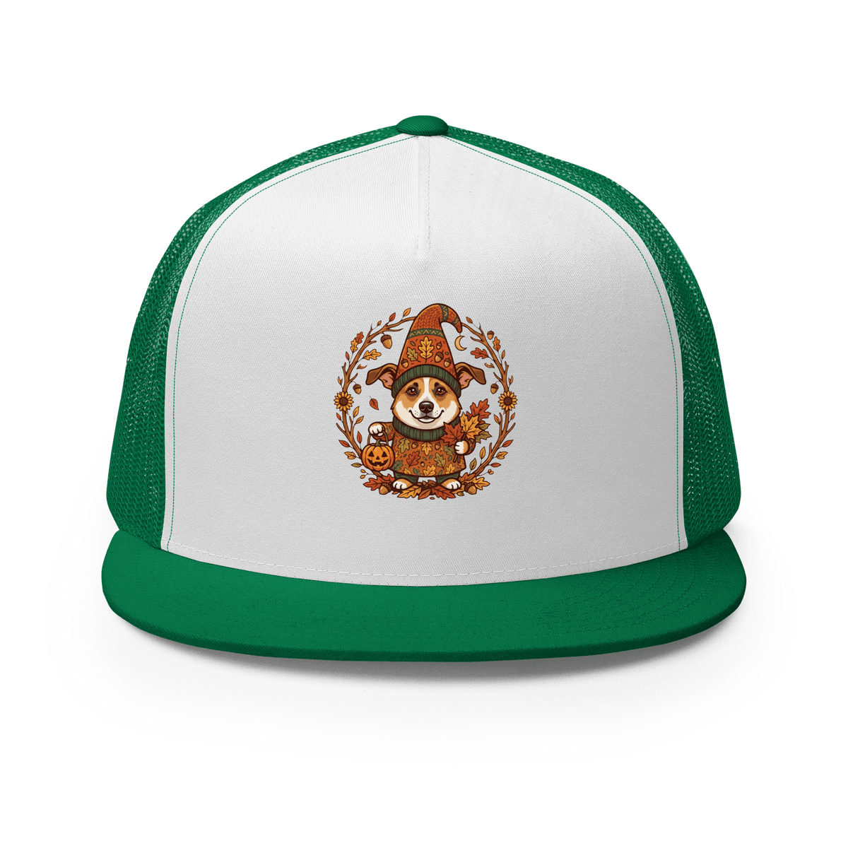 Luna Fall Gnome Trucker Cap - Adventures With Luna