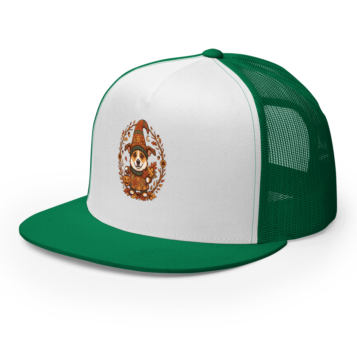 Luna Fall Gnome Trucker Cap - Adventures With Luna