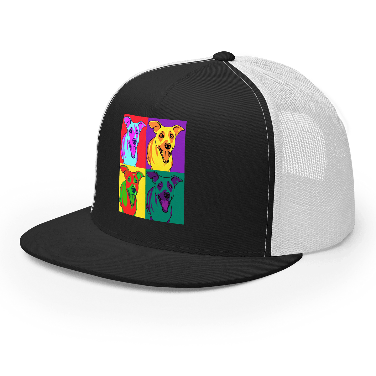 Luna Retro Pop Art Trucker Cap - Adventures With Luna