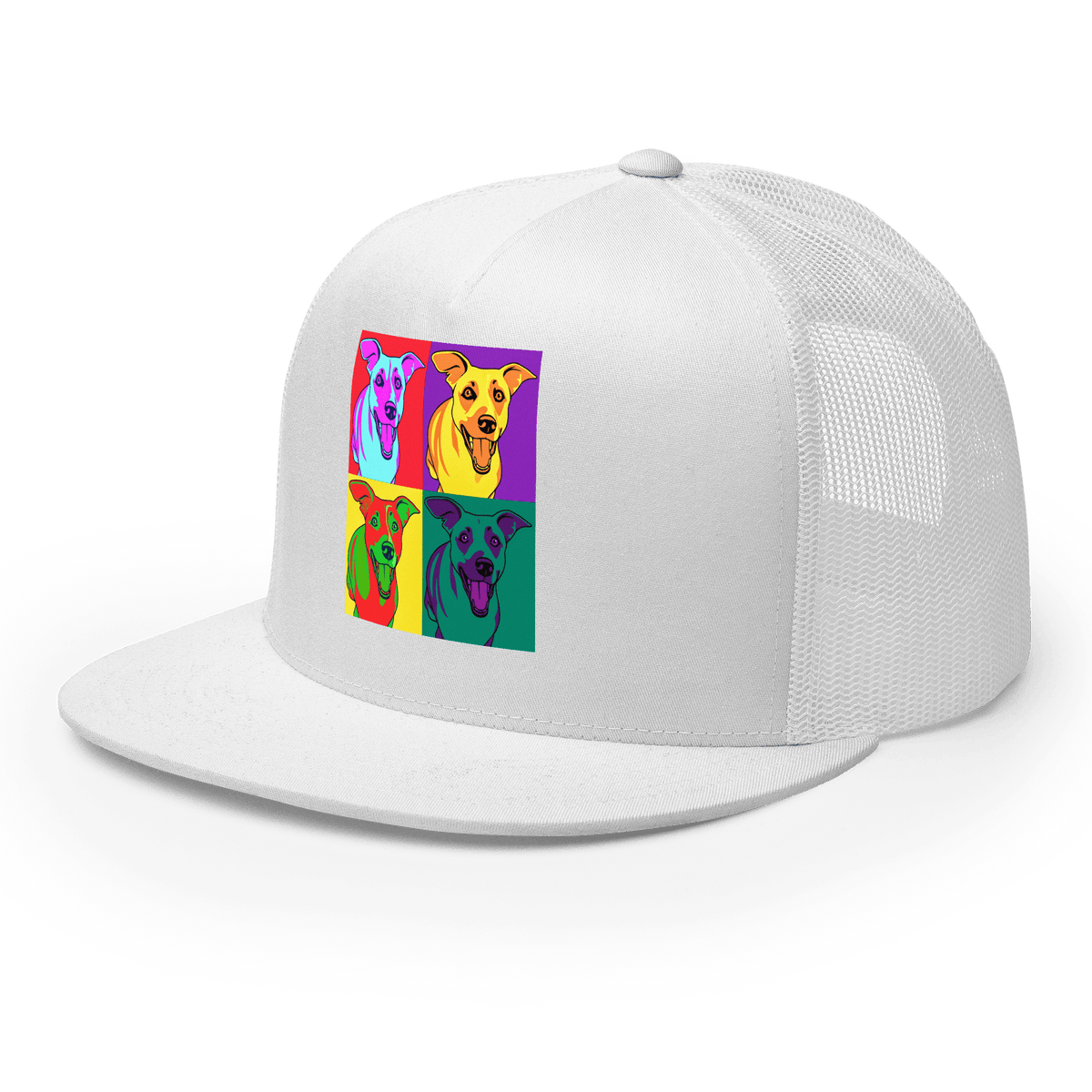 Luna Retro Pop Art Trucker Cap - Adventures With Luna