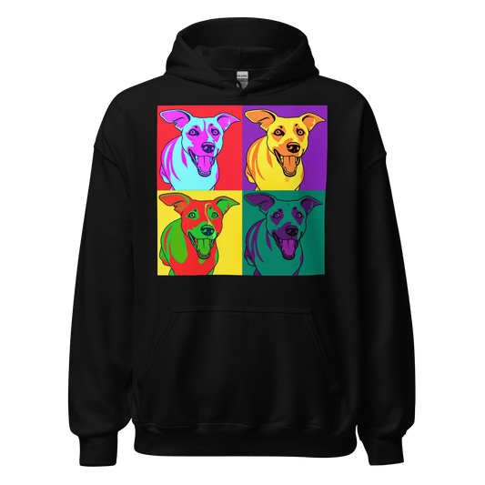 Luna Retro Pop Art Unisex Hoodie - Adventures With Luna
