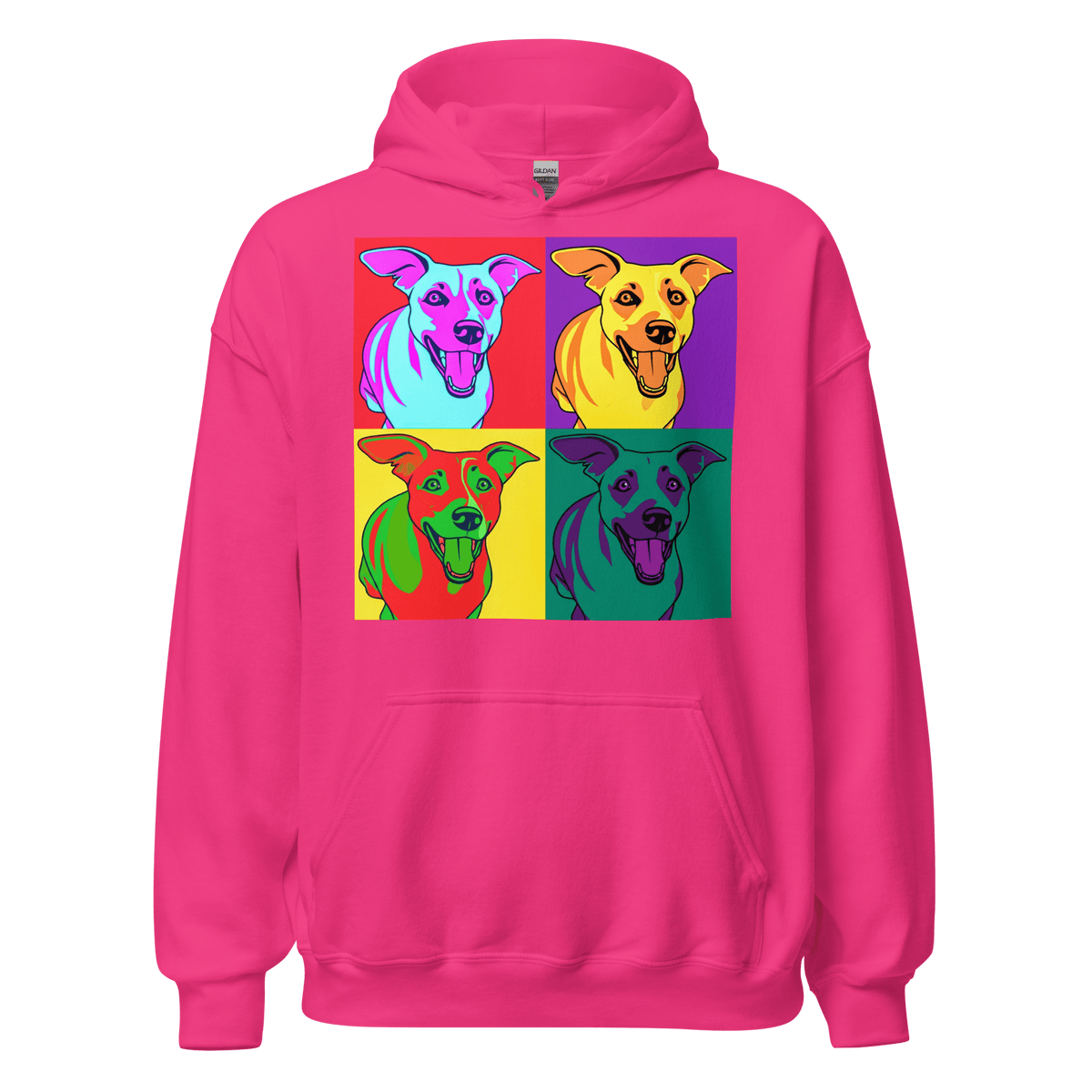 Luna Retro Pop Art Unisex Hoodie - Adventures With Luna
