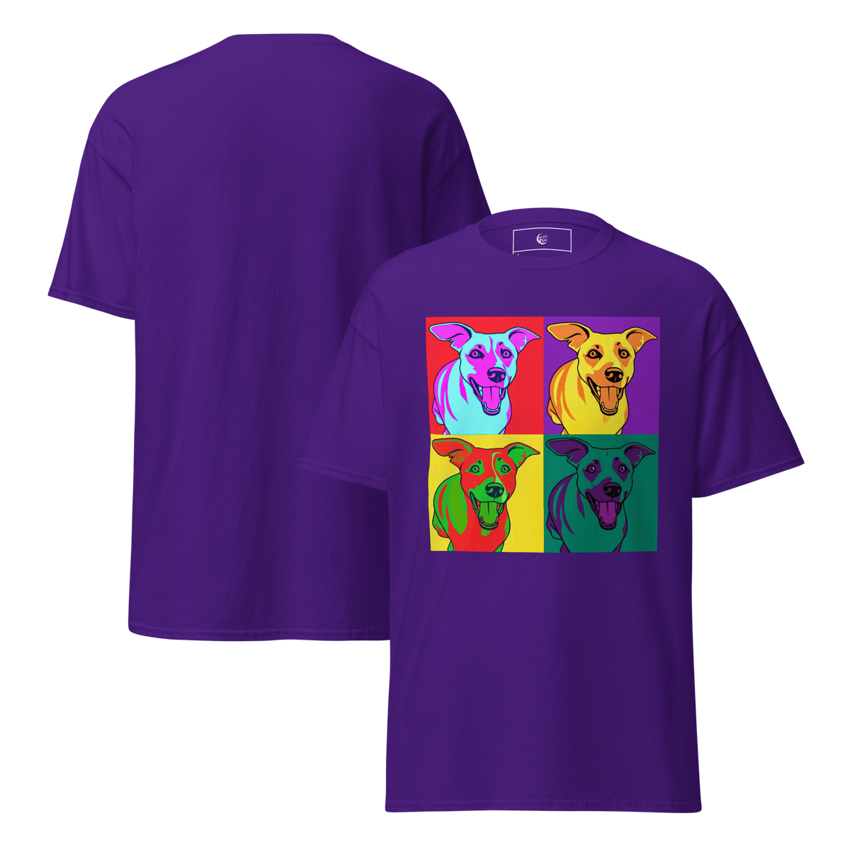 Luna Retro Pop Art Unisex Tee - Adventures With Luna