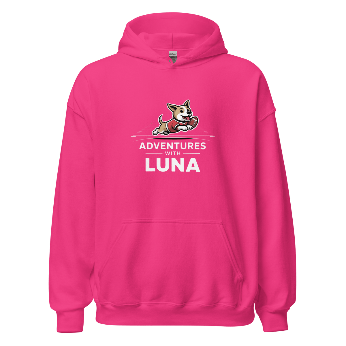 Luna To the House Unisex Hoodie - Adventures With Luna