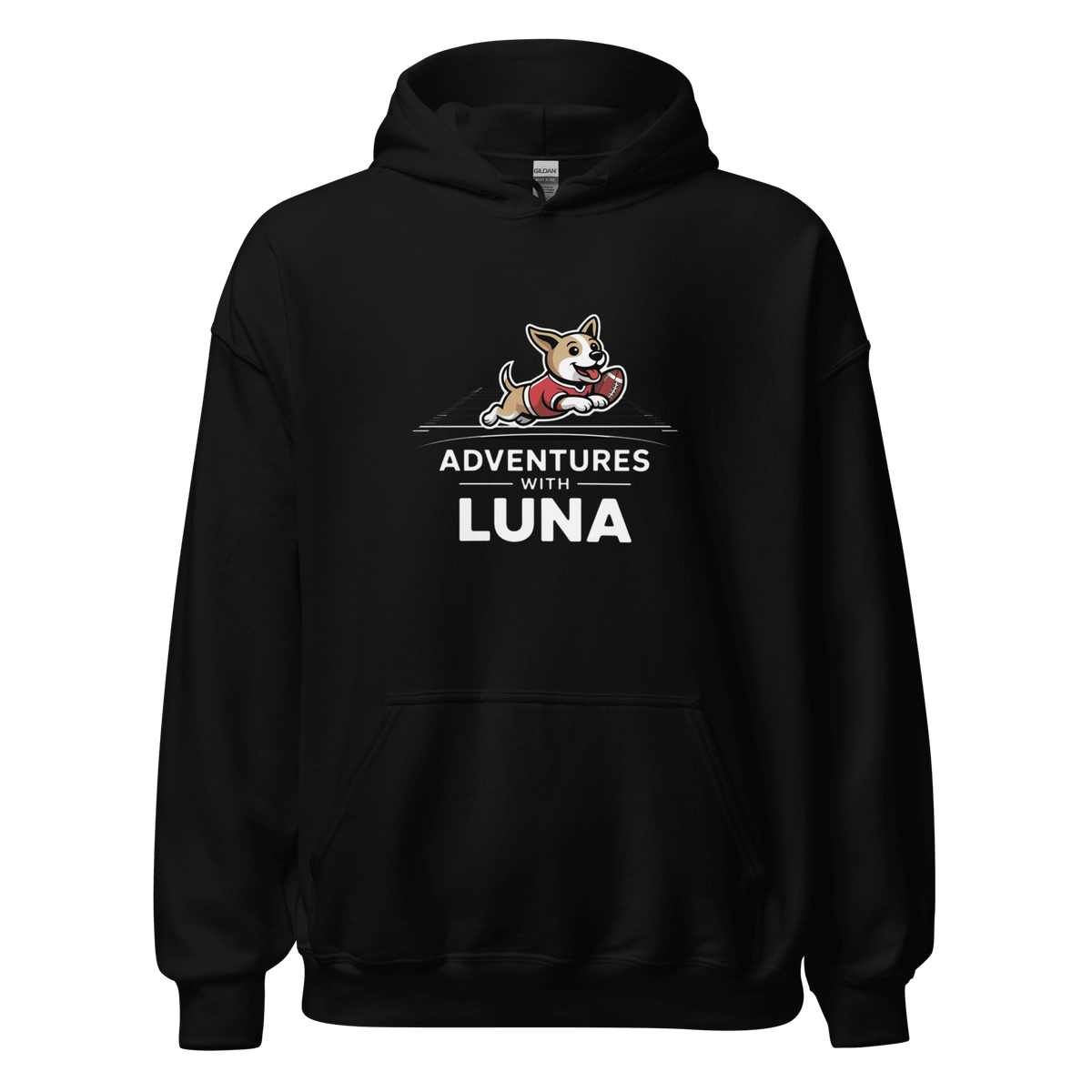 Luna To the House Unisex Hoodie - Adventures With Luna