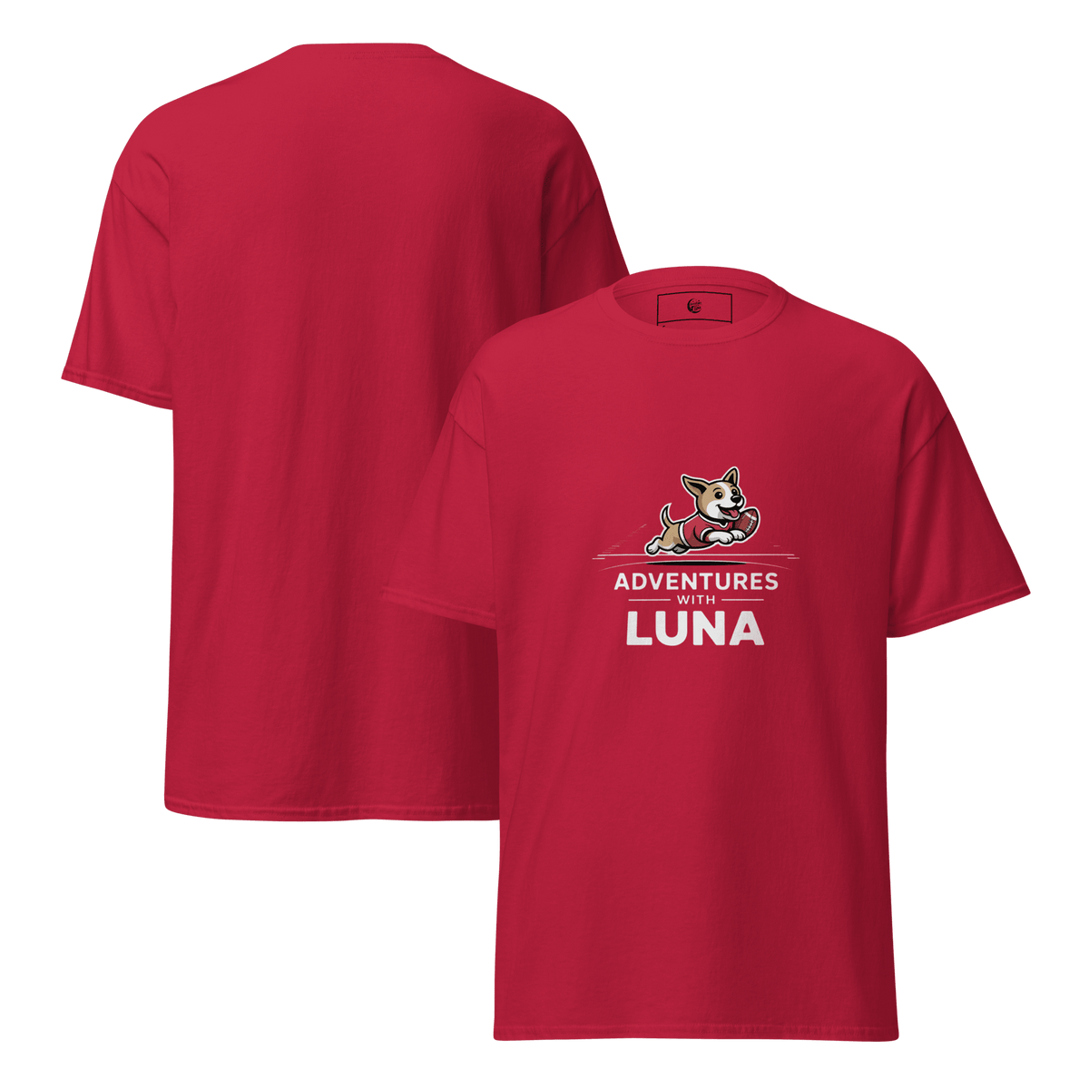 Luna To the House Unisex Tee - Adventures With Luna
