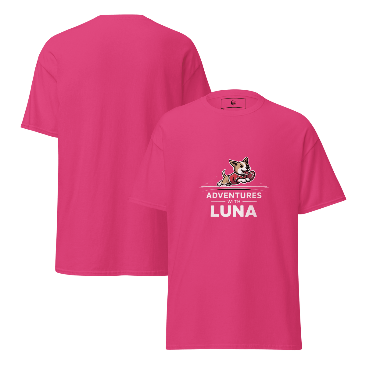 Luna To the House Unisex Tee - Adventures With Luna