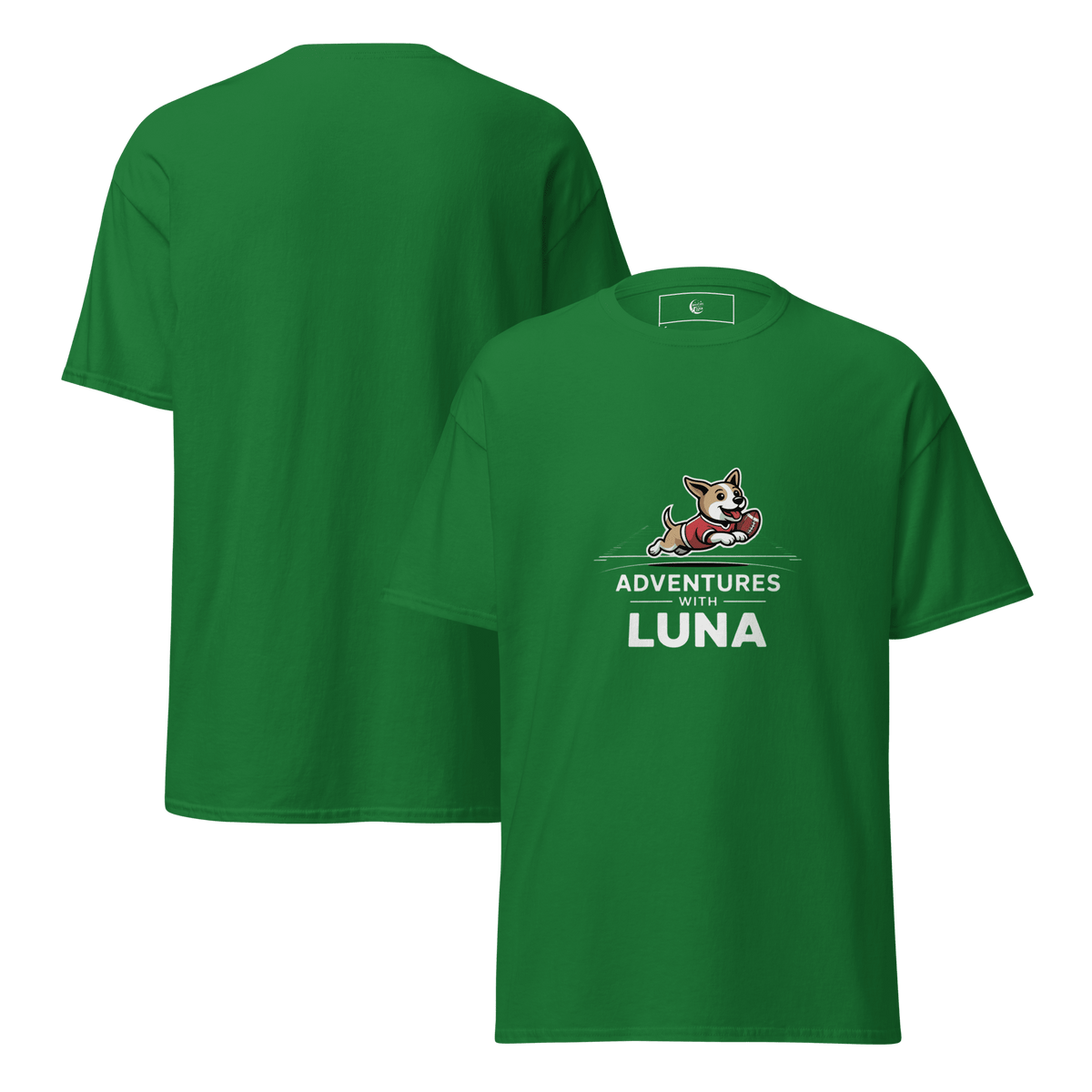 Luna To the House Unisex Tee - Adventures With Luna
