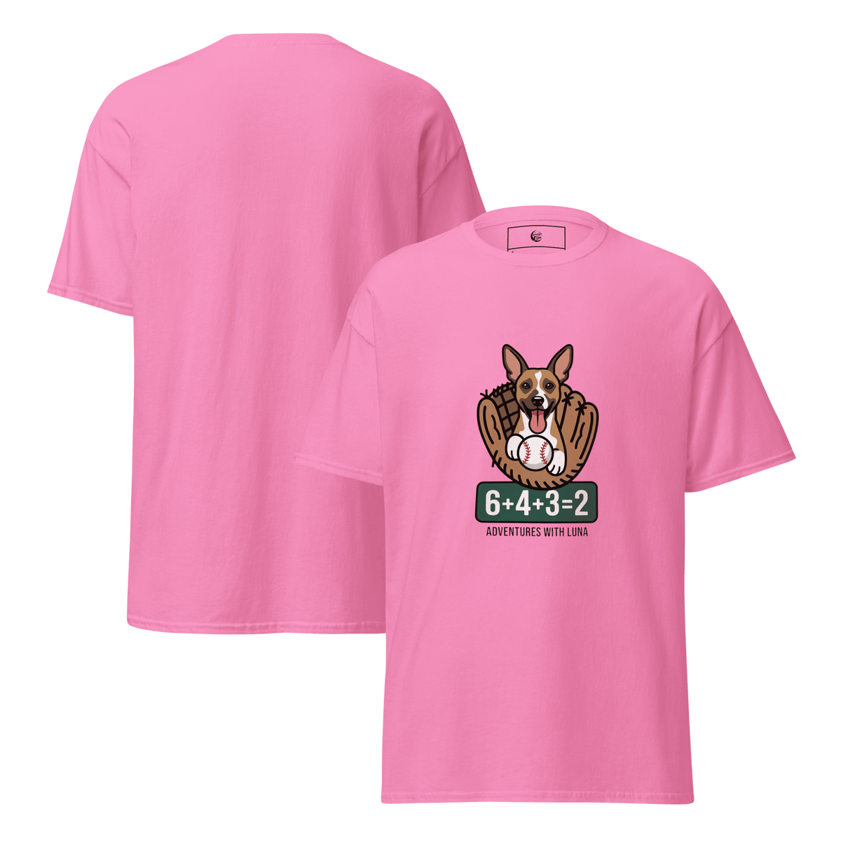 Luna's Baseball Math Unisex Tee - Adventures With Luna