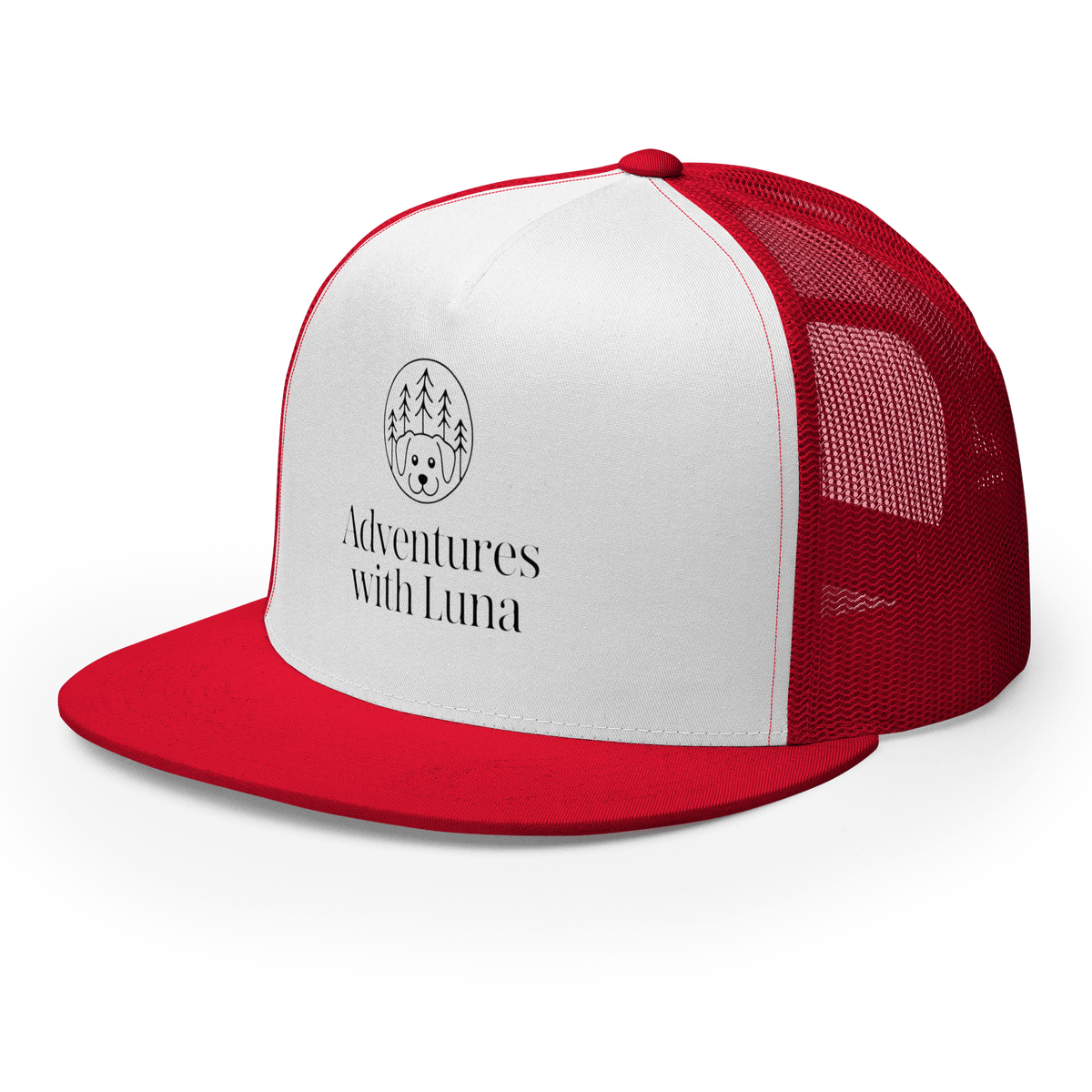 Minimalist Luna in the Trees Trucker Cap - Adventures With Luna
