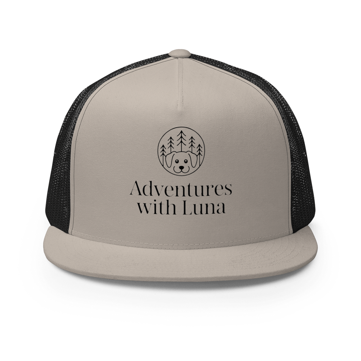 Minimalist Luna in the Trees Trucker Cap - Adventures With Luna