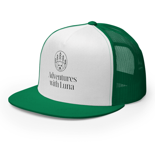 Minimalist Luna in the Trees Trucker Cap - Adventures With Luna