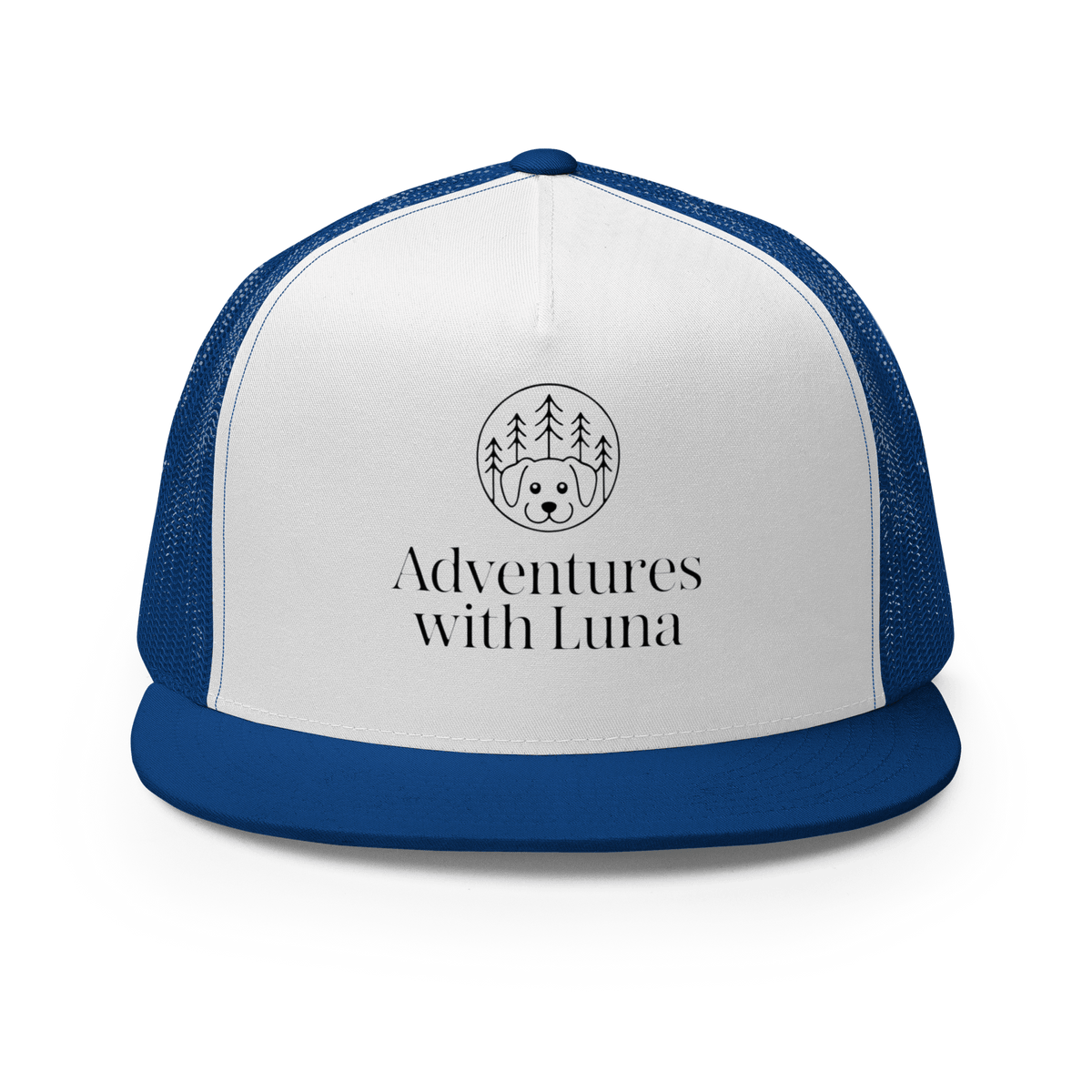 Minimalist Luna in the Trees Trucker Cap - Adventures With Luna