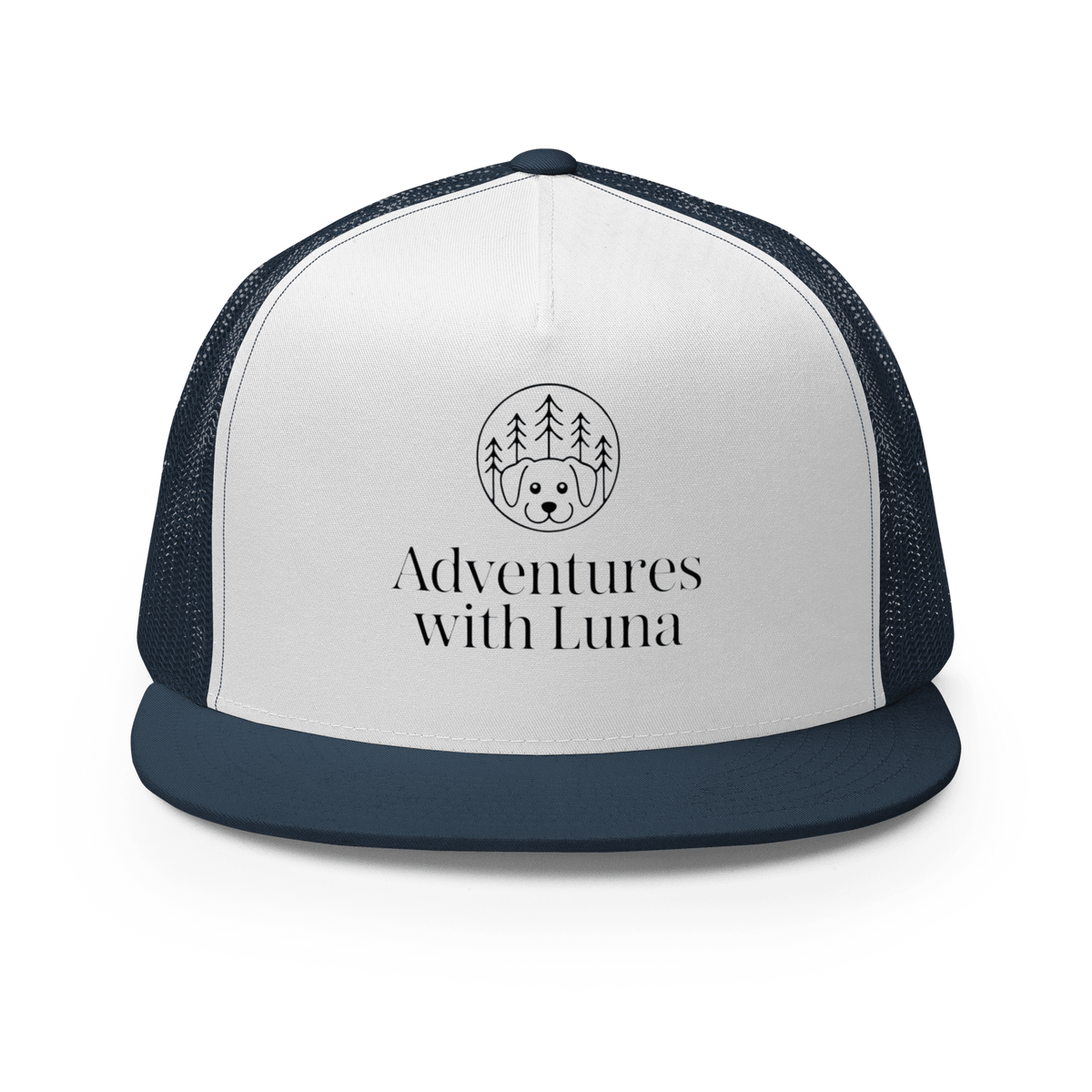 Minimalist Luna in the Trees Trucker Cap - Adventures With Luna
