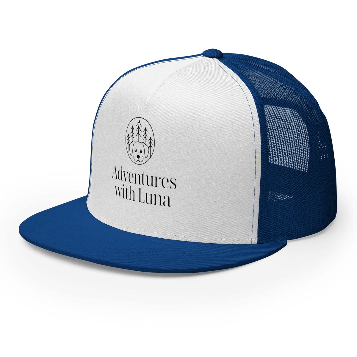 Minimalist Luna in the Trees Trucker Cap - Adventures With Luna