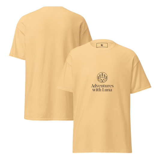 Minimalist Luna in the Trees Unisex Tee - Adventures With Luna
