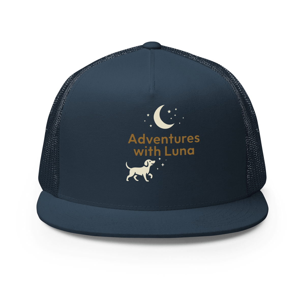 Night Walkies Trucker Cap - Adventures With Luna
