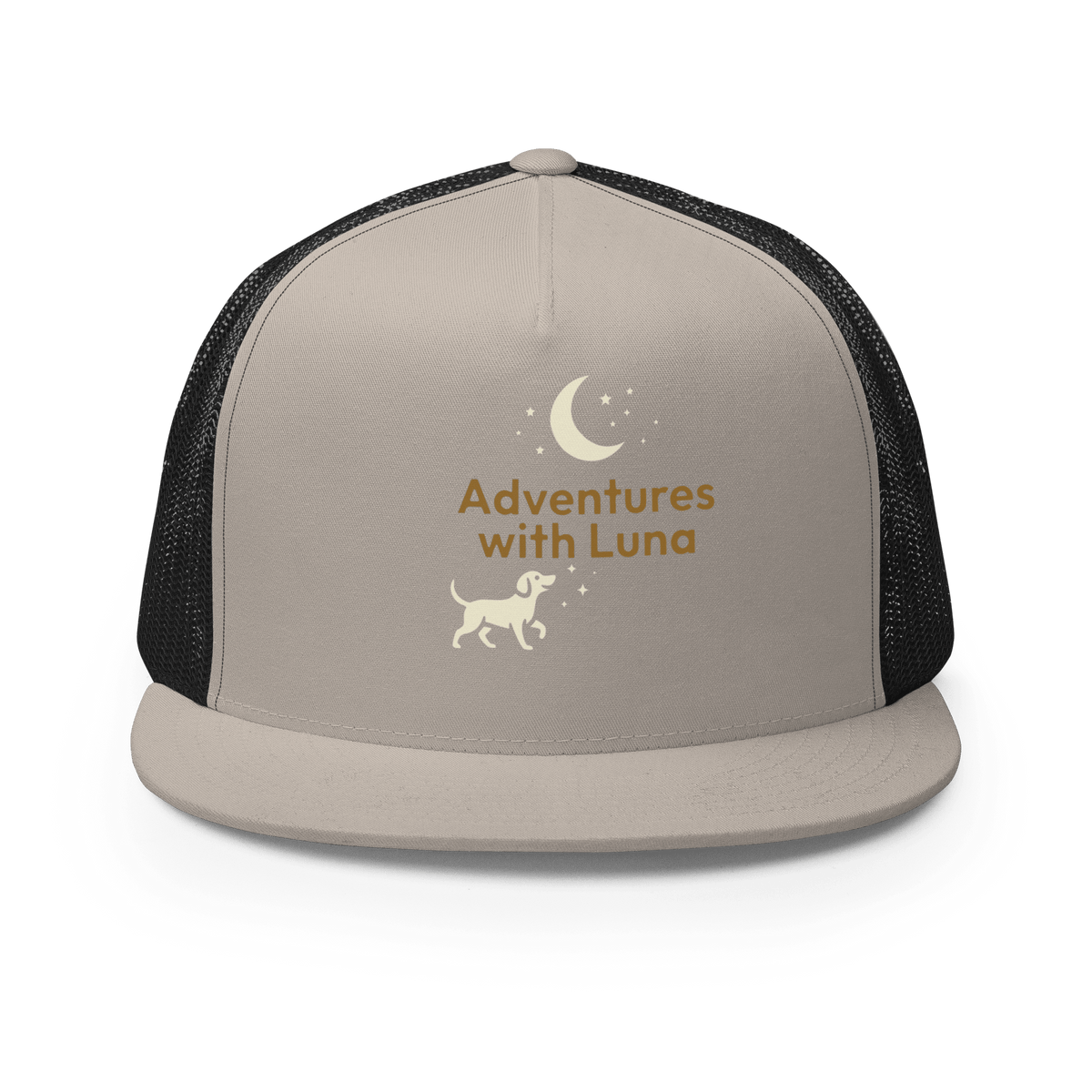 Night Walkies Trucker Cap - Adventures With Luna
