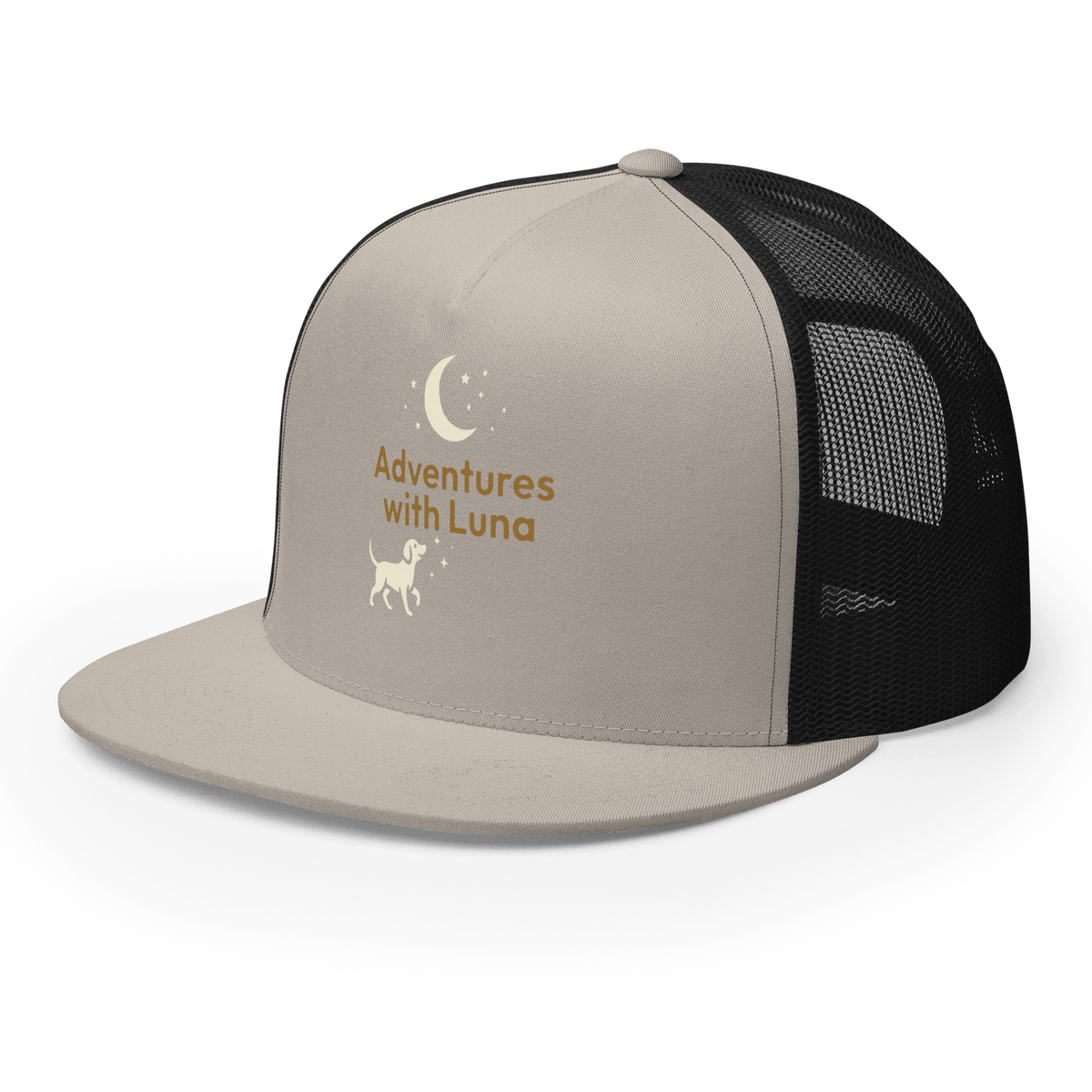 Night Walkies Trucker Cap - Adventures With Luna