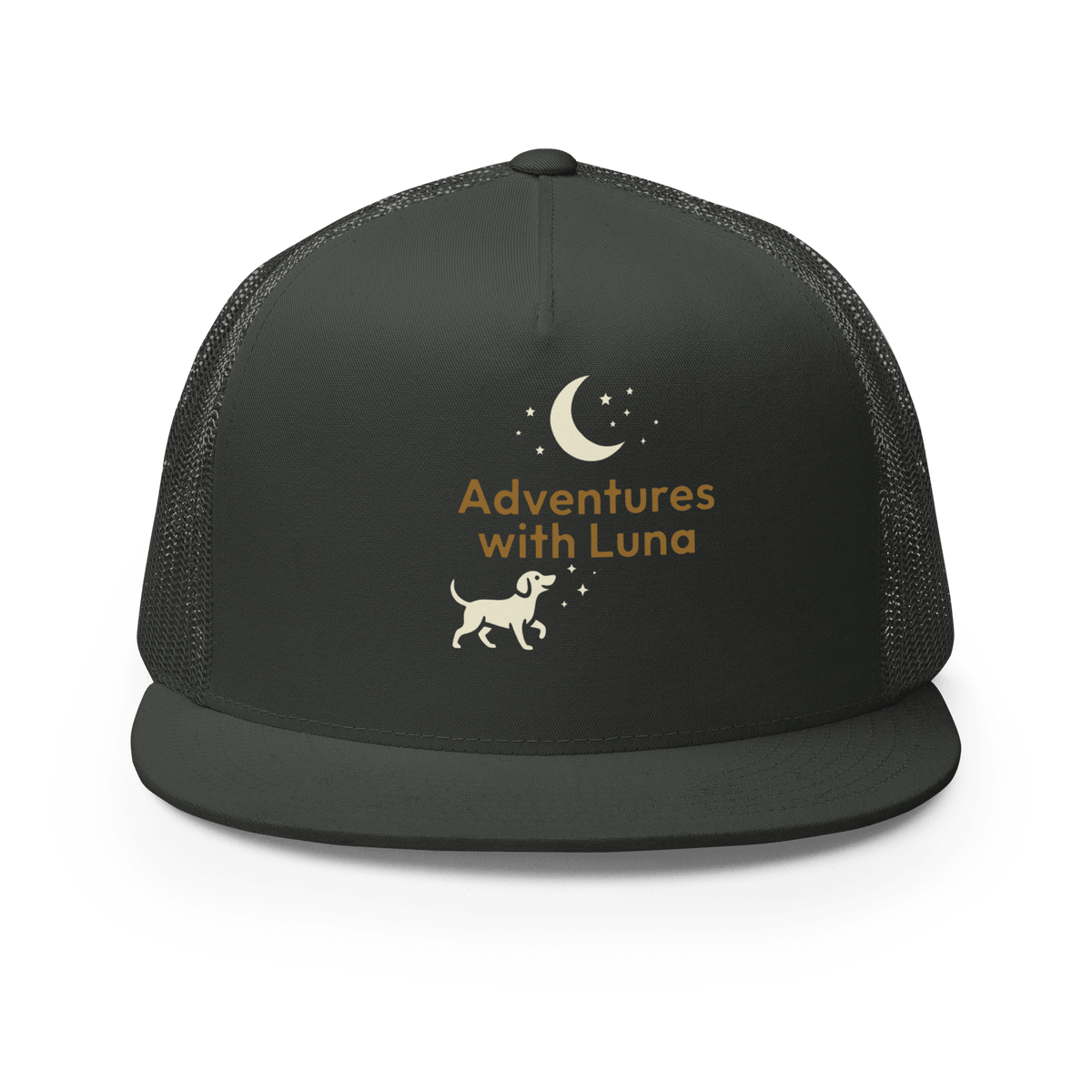 Night Walkies Trucker Cap - Adventures With Luna