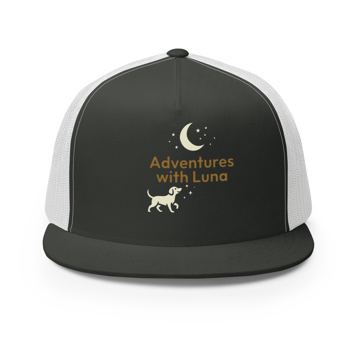 Night Walkies Trucker Cap - Adventures With Luna