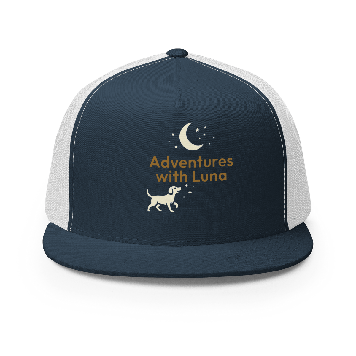 Night Walkies Trucker Cap - Adventures With Luna