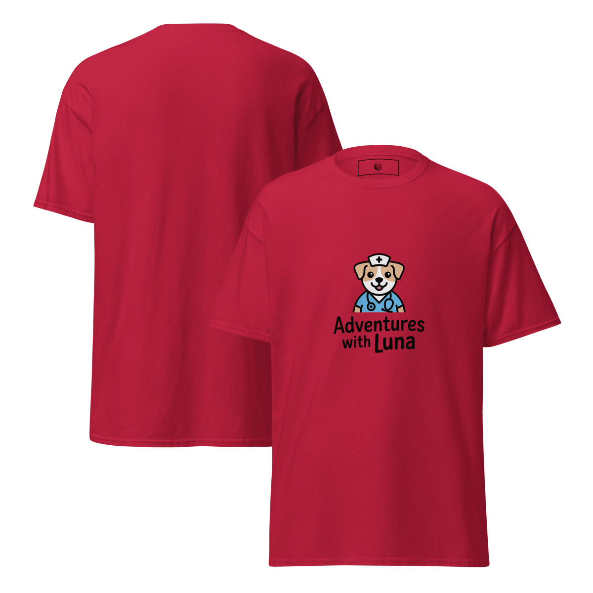 Nurse Appreciation Luna Unisex Tee - Adventures With Luna