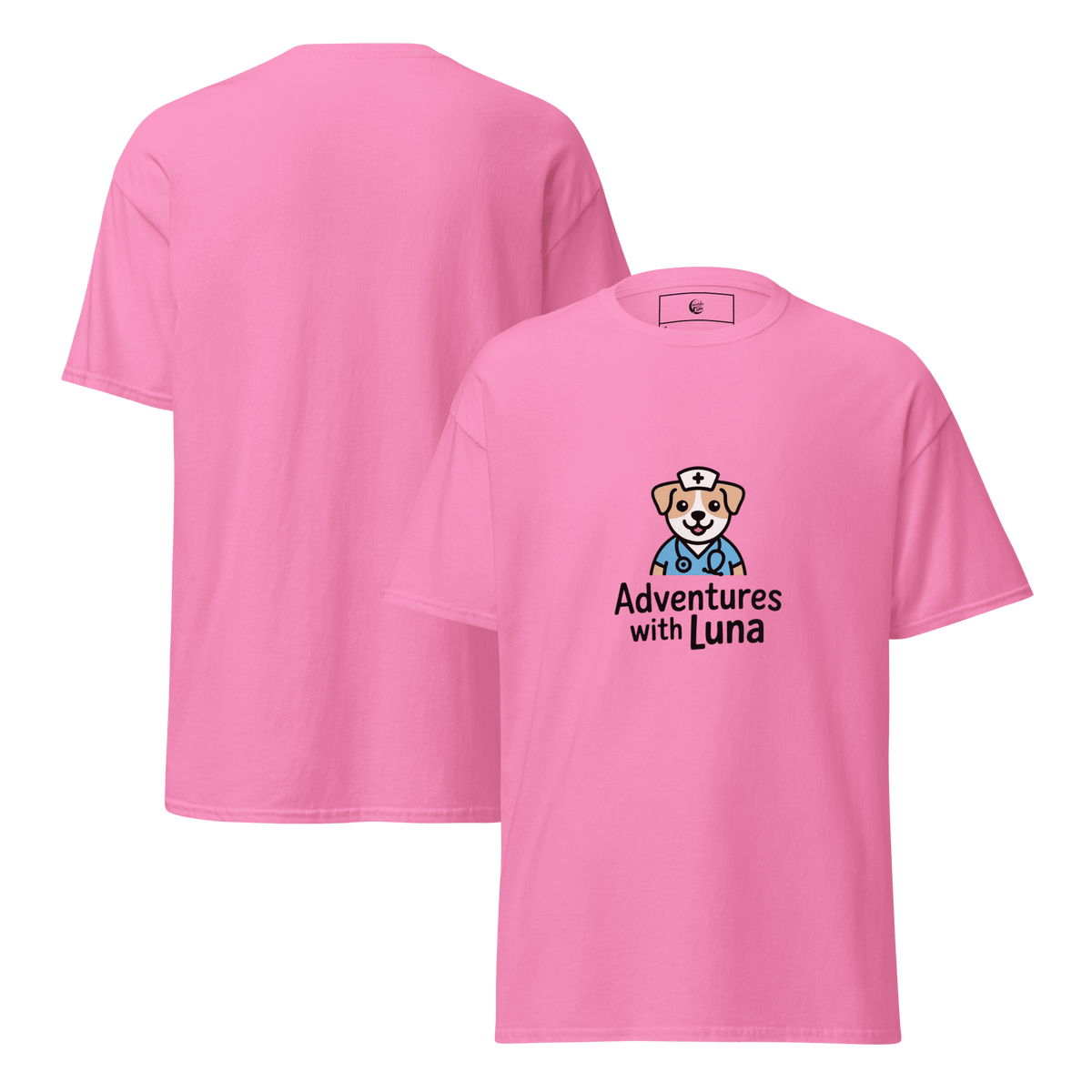 Nurse Appreciation Luna Unisex Tee - Adventures With Luna