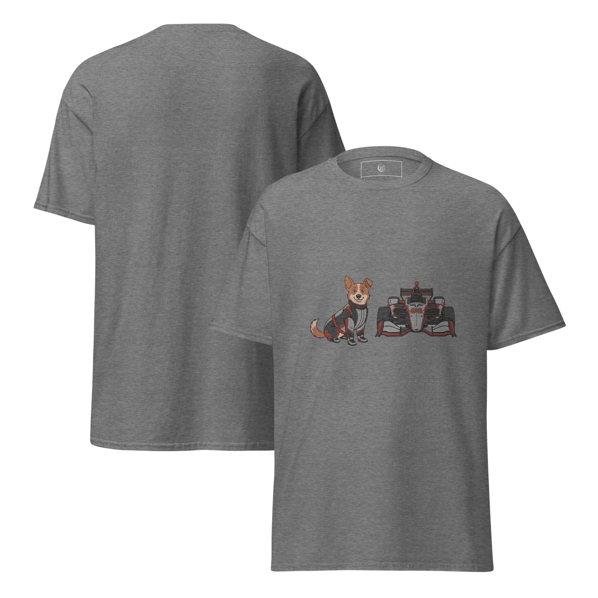 Open-Wheel Racer Luna Unisex Tee - Adventures With Luna
