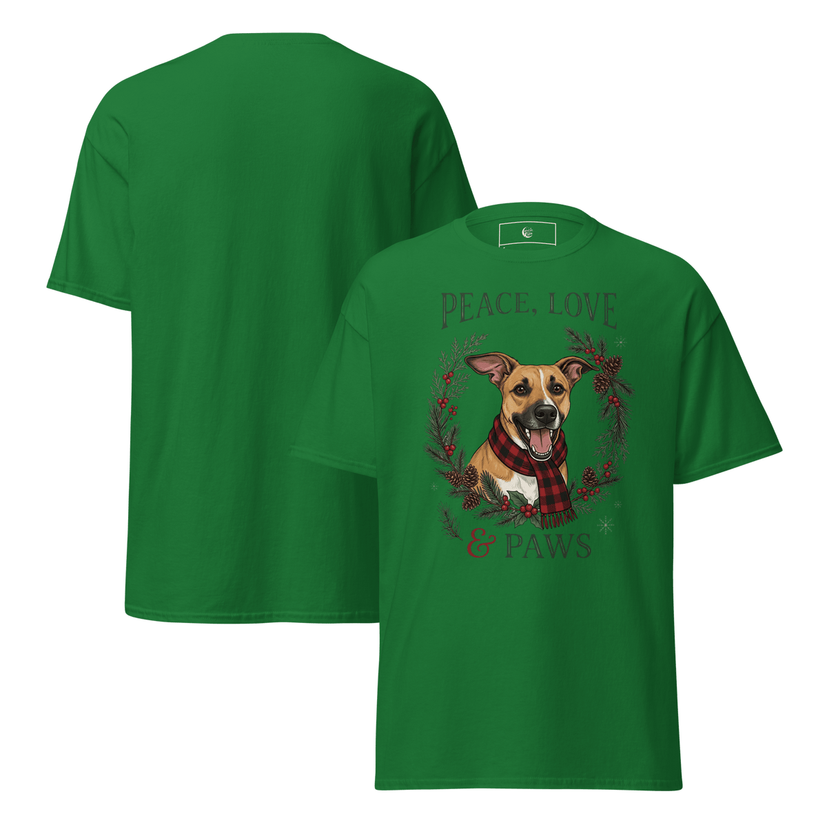 Peace Love & Paws Luna Unisex Tee - Adventures With Luna