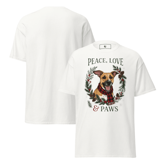 Peace Love & Paws Luna Unisex Tee - Adventures With Luna