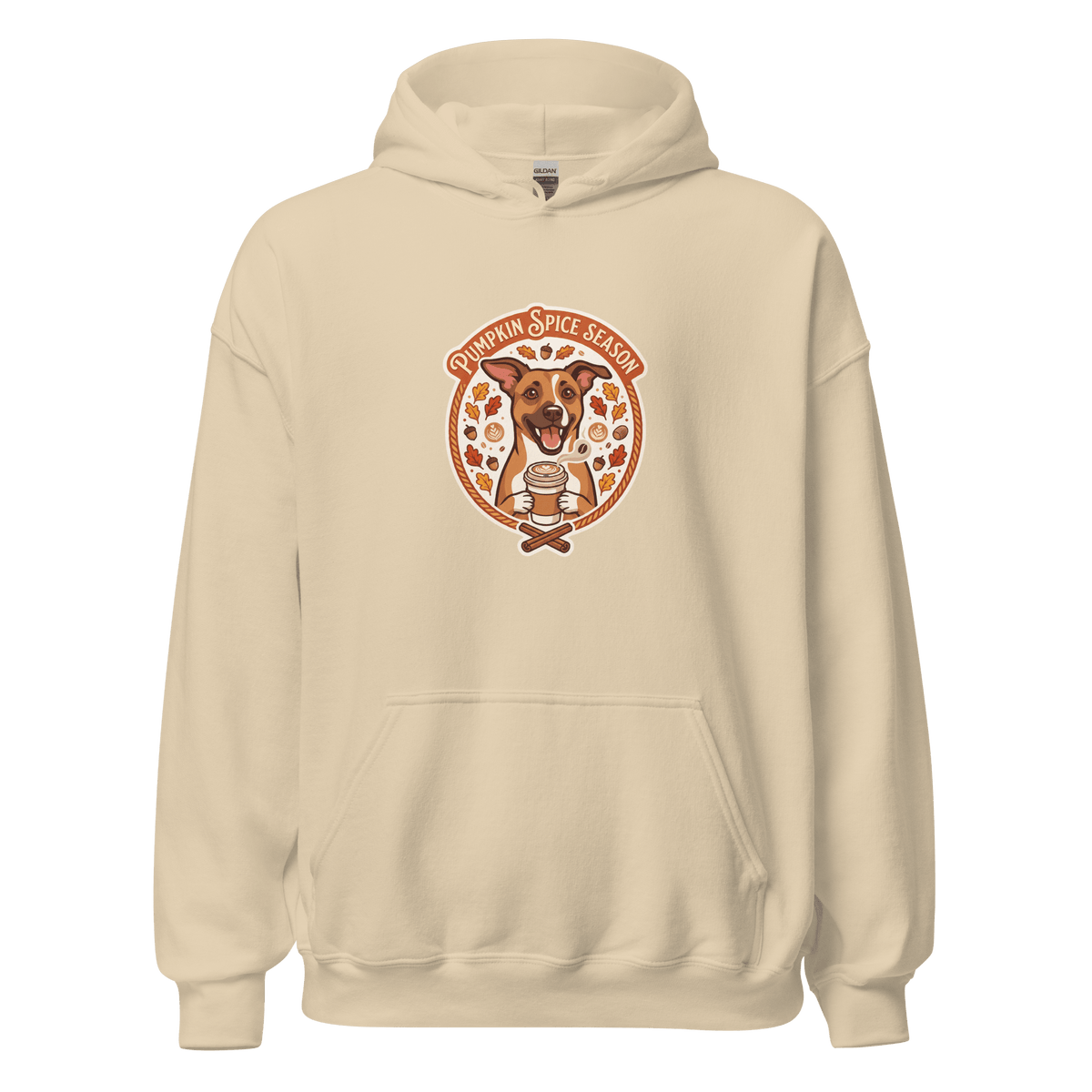 Pumpkin Spice Luna Unisex Hoodie - Adventures With Luna