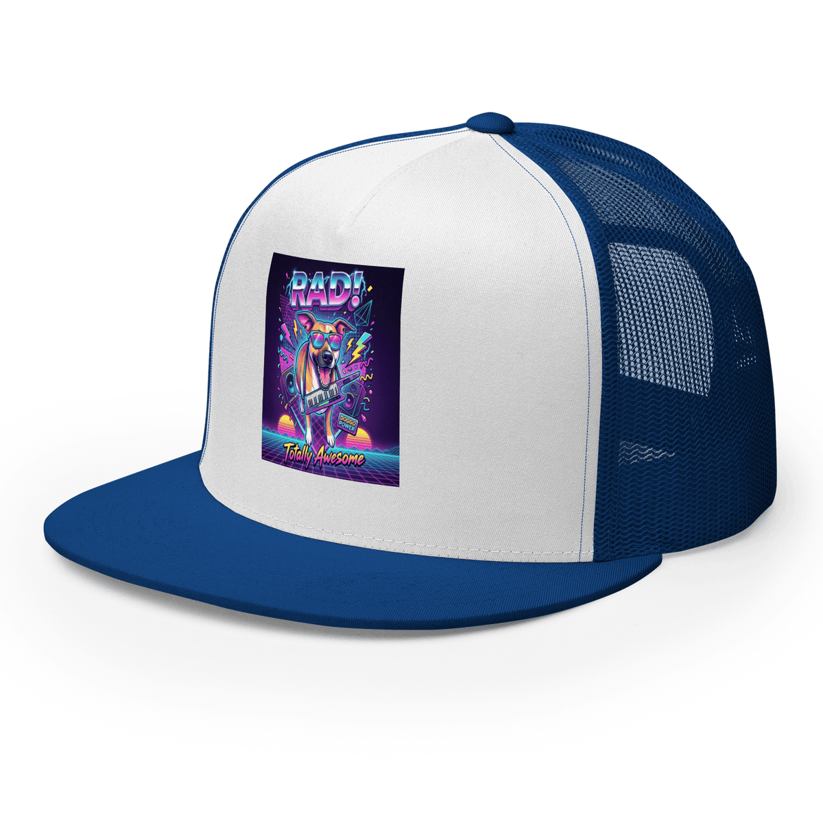 Rad! Retro 80s Luna Trucker Cap - Adventures With Luna
