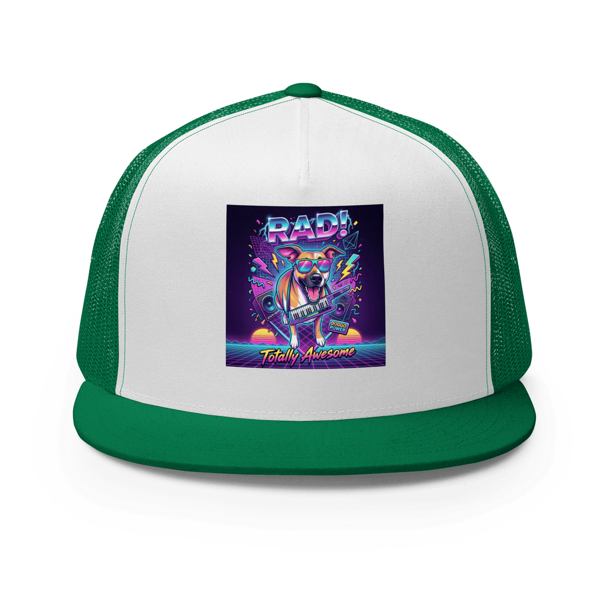 Rad! Retro 80s Luna Trucker Cap - Adventures With Luna