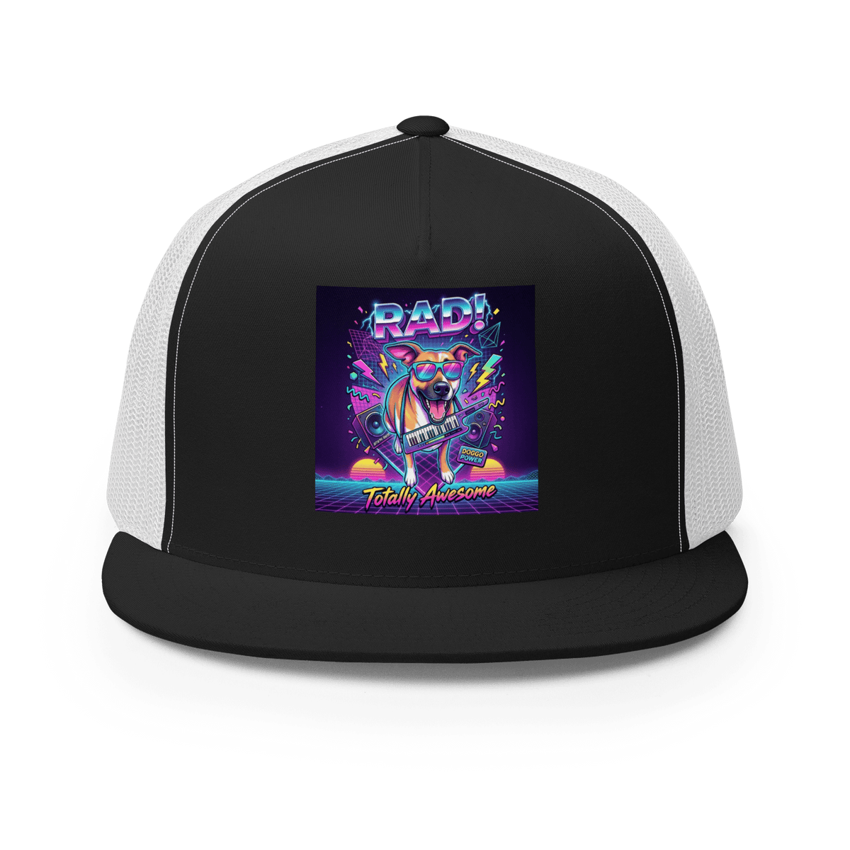 Rad! Retro 80s Luna Trucker Cap - Adventures With Luna