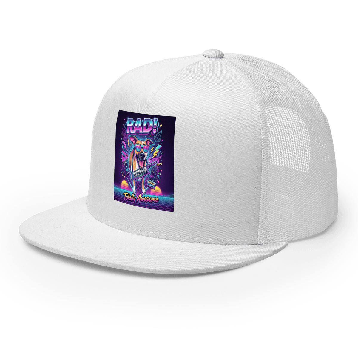 Rad! Retro 80s Luna Trucker Cap - Adventures With Luna