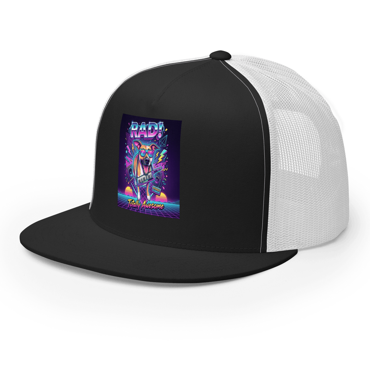Rad! Retro 80s Luna Trucker Cap - Adventures With Luna