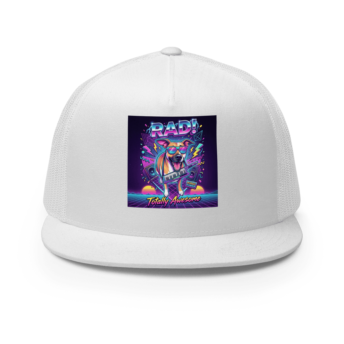 Rad! Retro 80s Luna Trucker Cap - Adventures With Luna