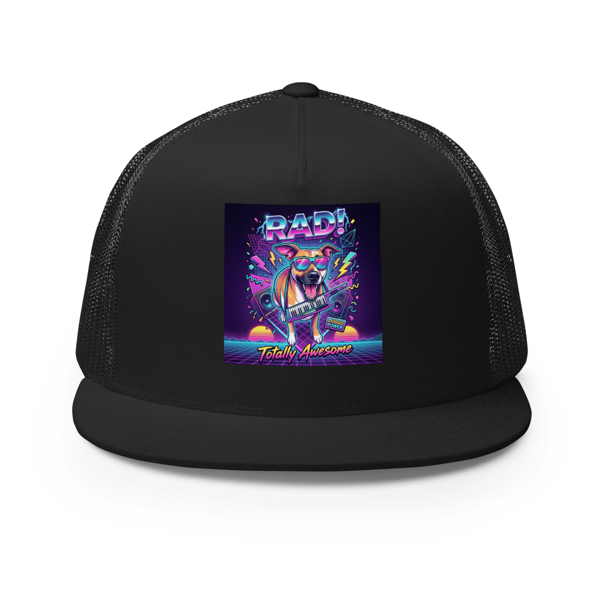 Rad! Retro 80s Luna Trucker Cap - Adventures With Luna