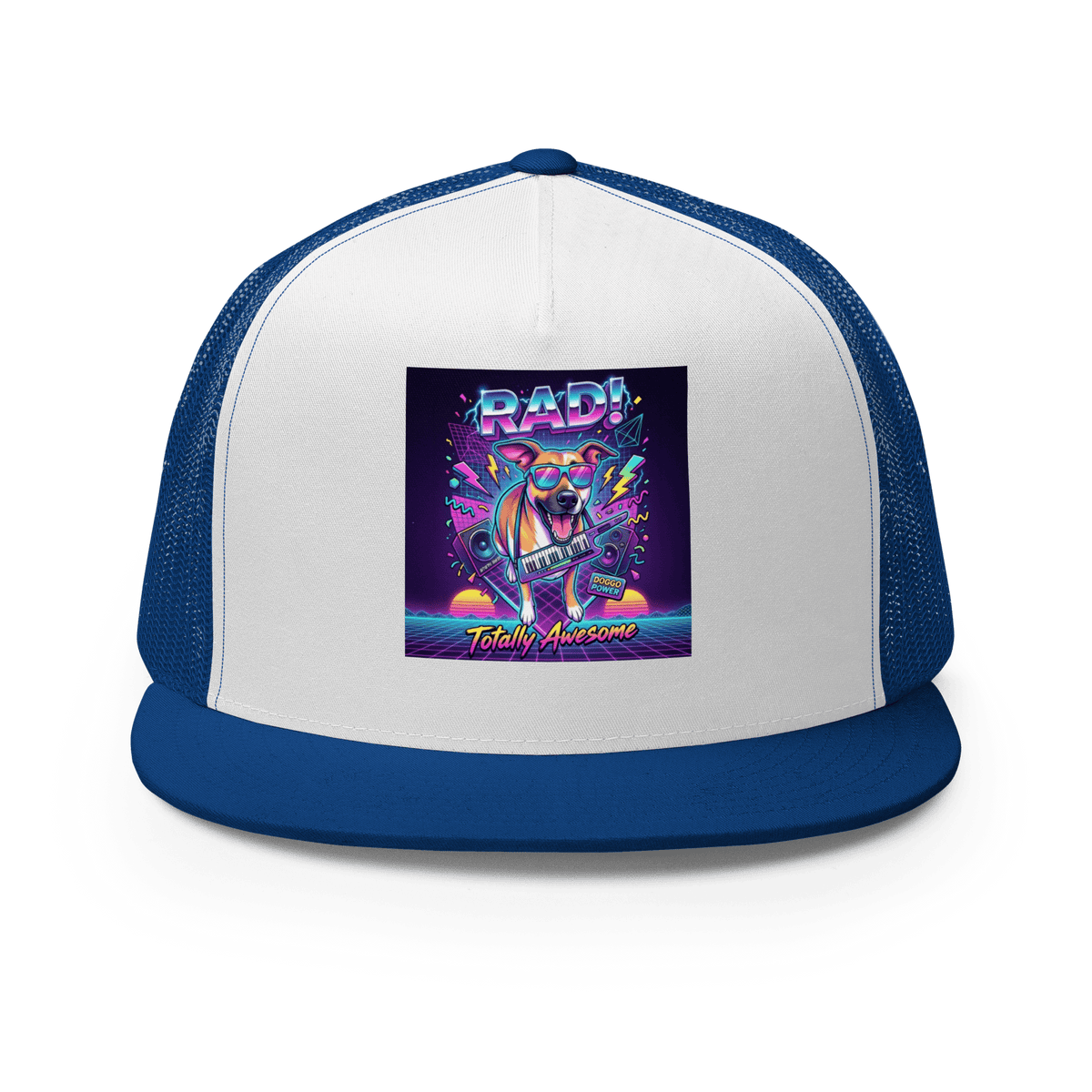 Rad! Retro 80s Luna Trucker Cap - Adventures With Luna