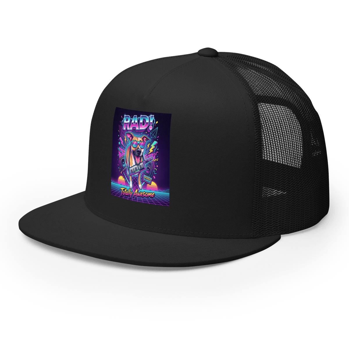 Rad! Retro 80s Luna Trucker Cap - Adventures With Luna