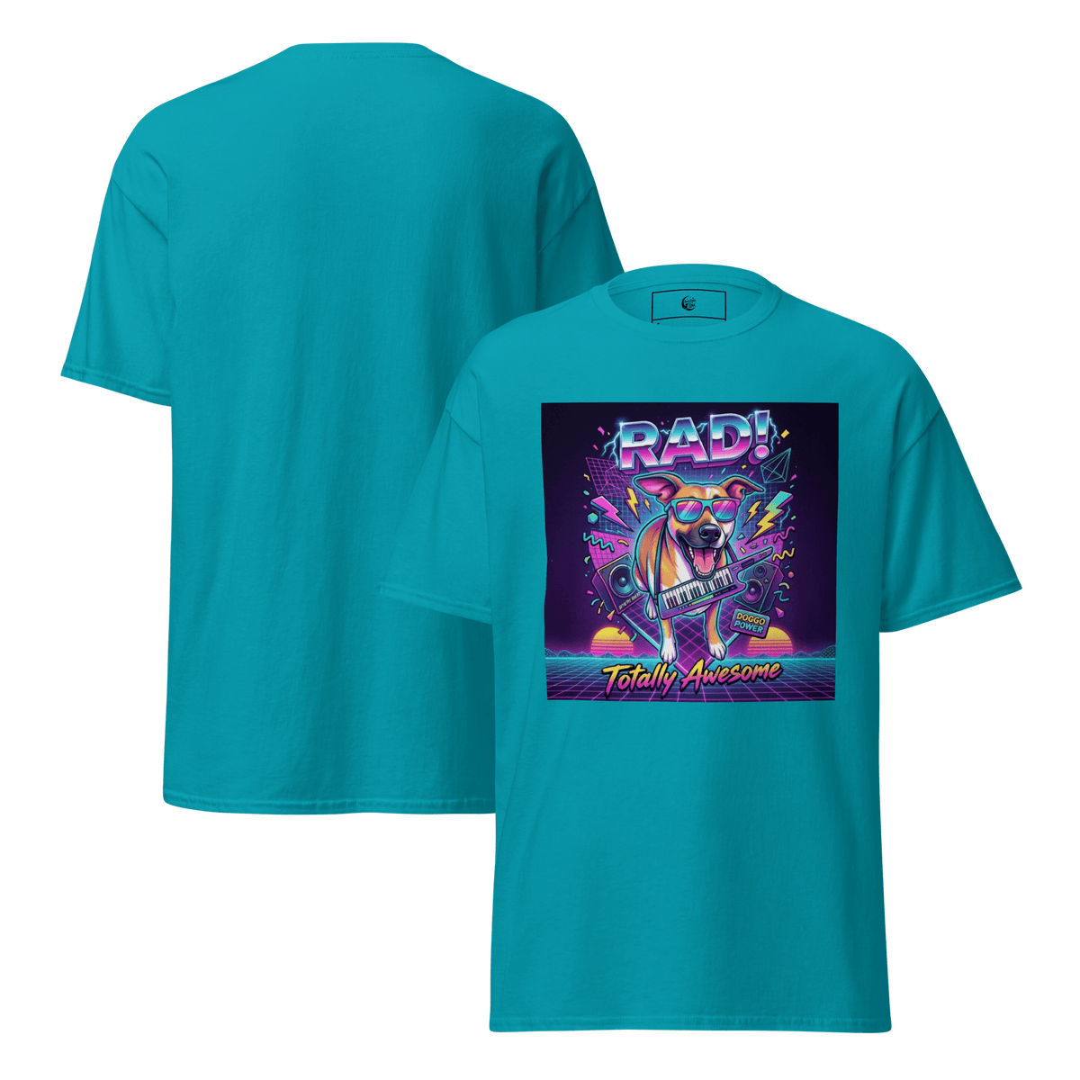 Rad! Retro 80s Luna Unisex Tee - Adventures With Luna