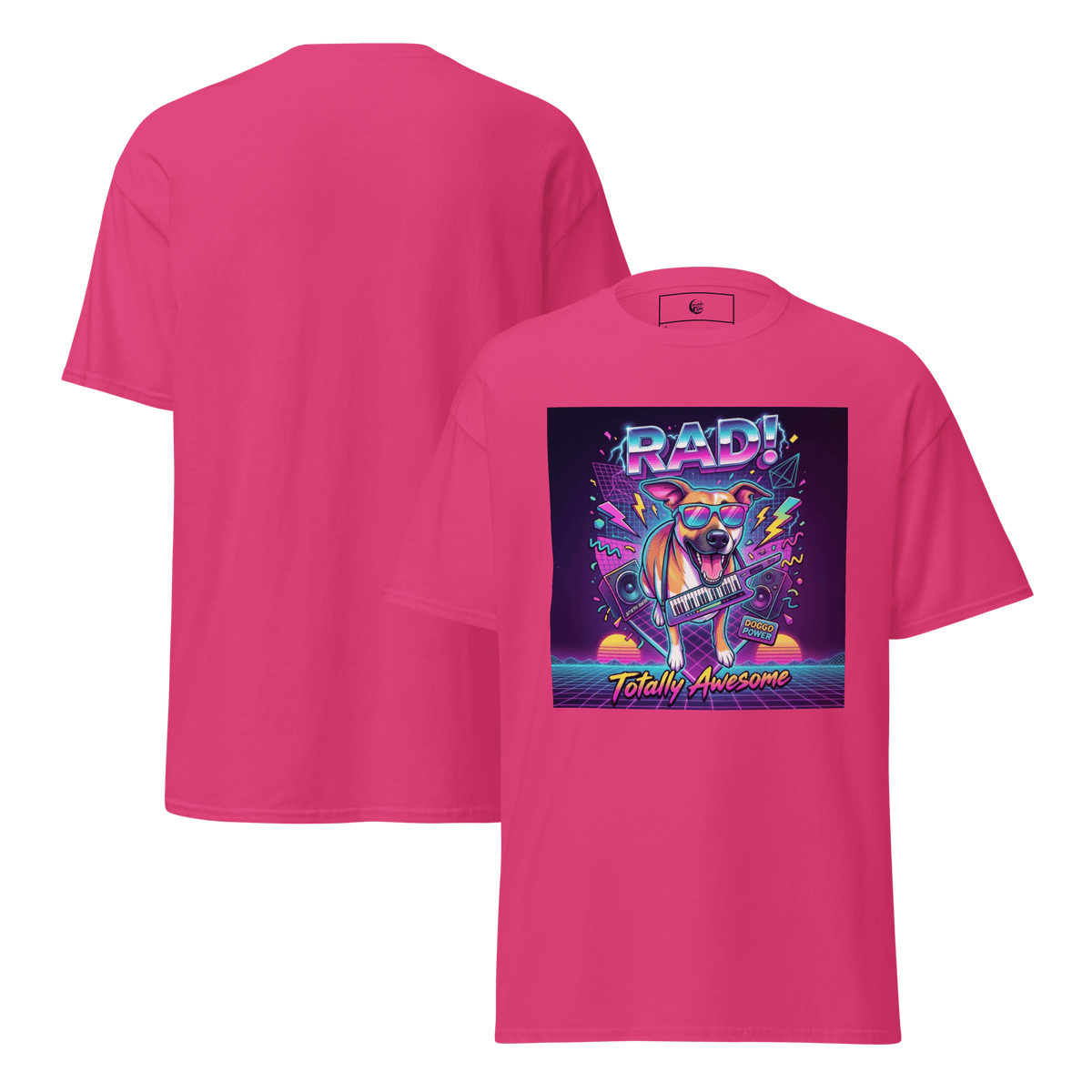 Rad! Retro 80s Luna Unisex Tee - Adventures With Luna