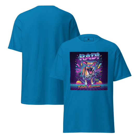 Rad! Retro 80s Luna Unisex Tee - Adventures With Luna