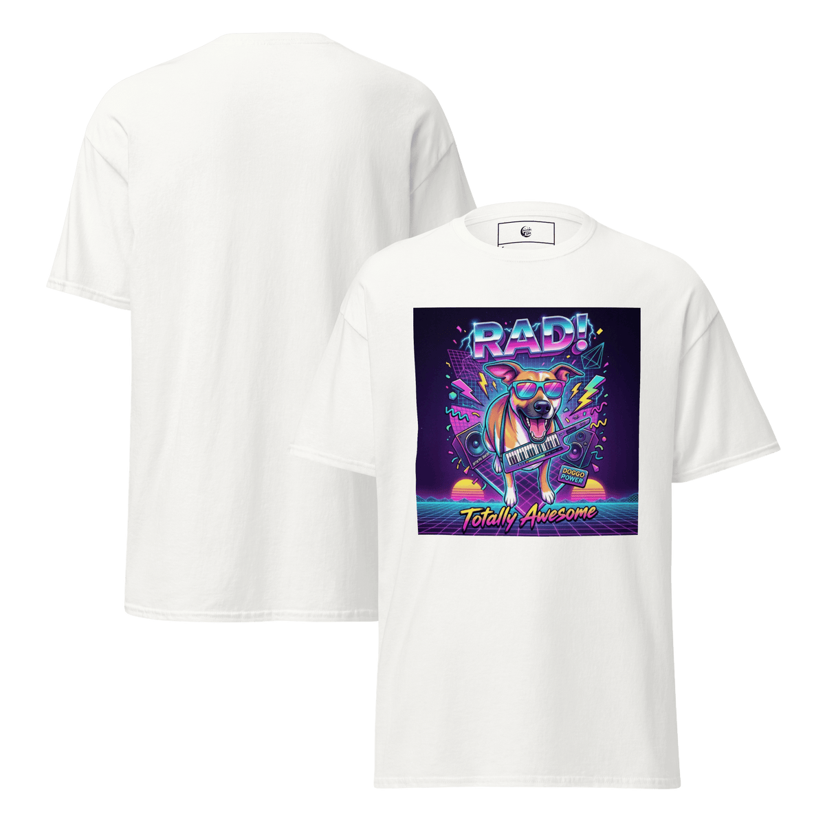 Rad! Retro 80s Luna Unisex Tee - Adventures With Luna
